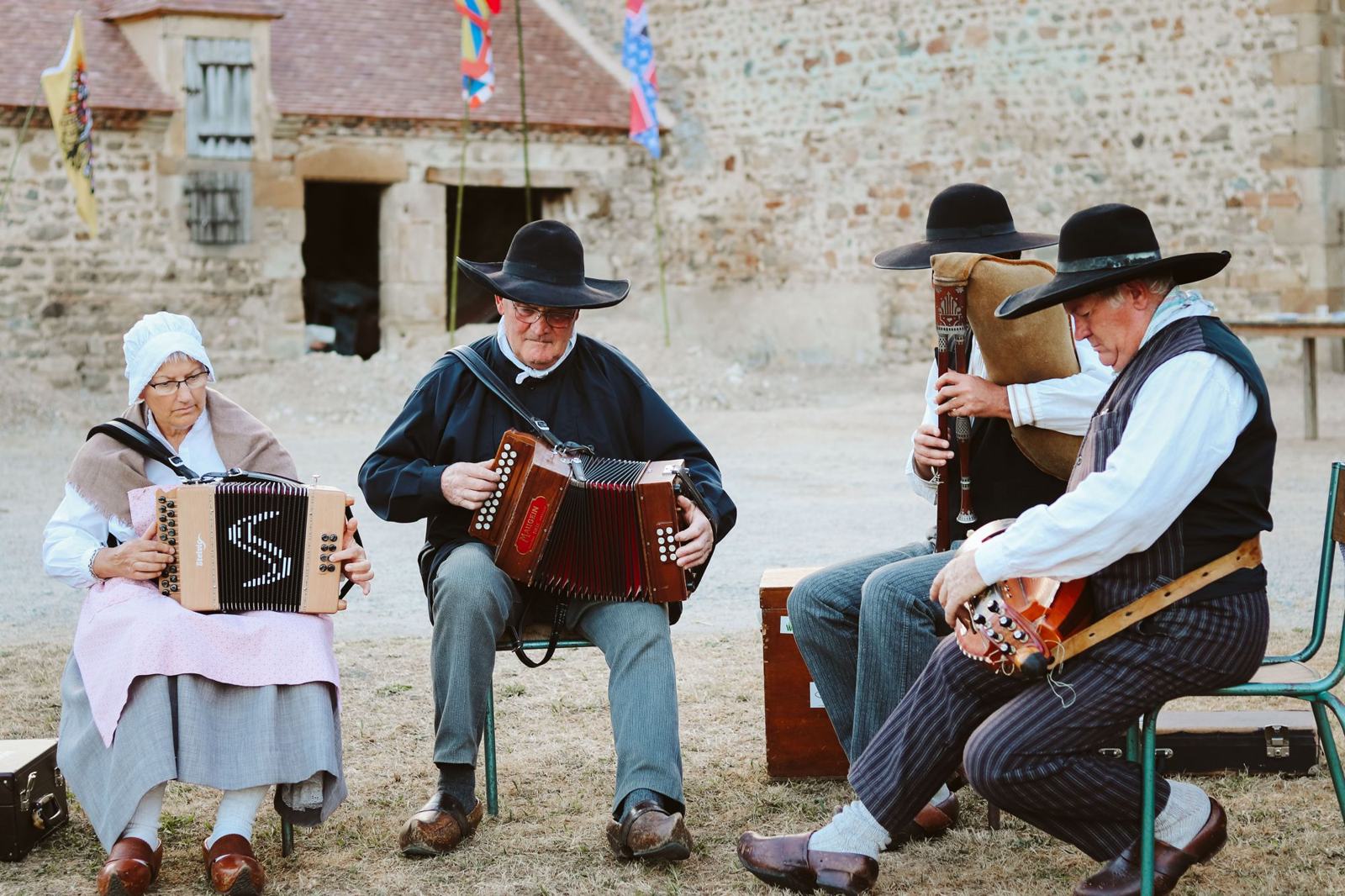 Musiciens traditionnels du Bourbonnais